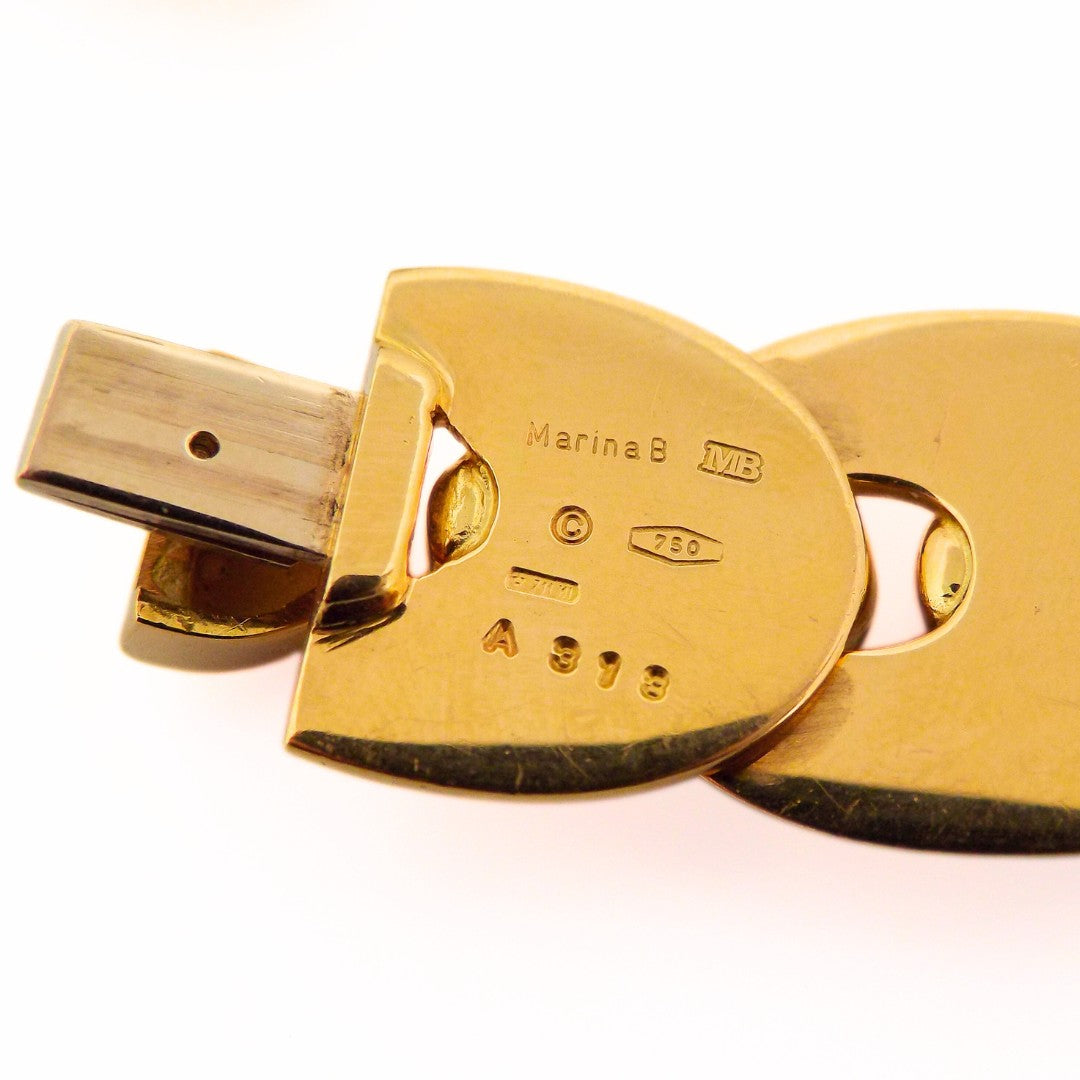 Marina B 18K 'Chexa' Multi-Gem Necklace