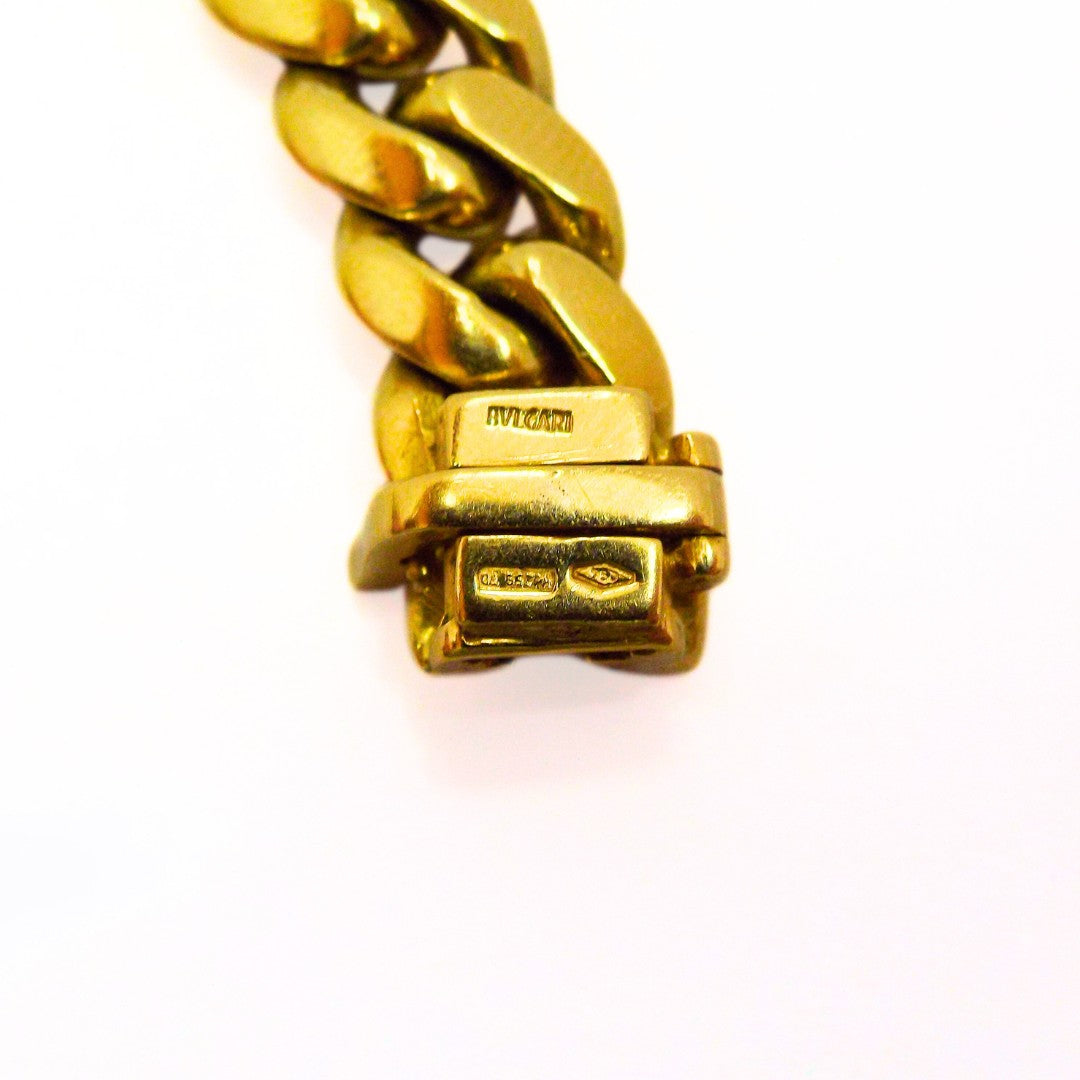 Bulgari 18K Gold 7-Coin Monete Chain Necklace