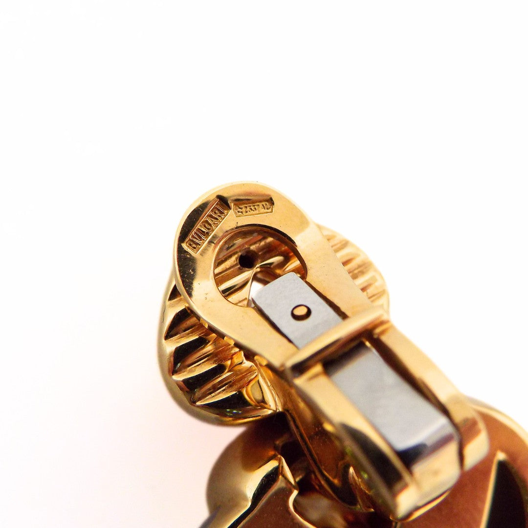 Bulgari 18K Bicolor Gold Doppio Earclip Earrings