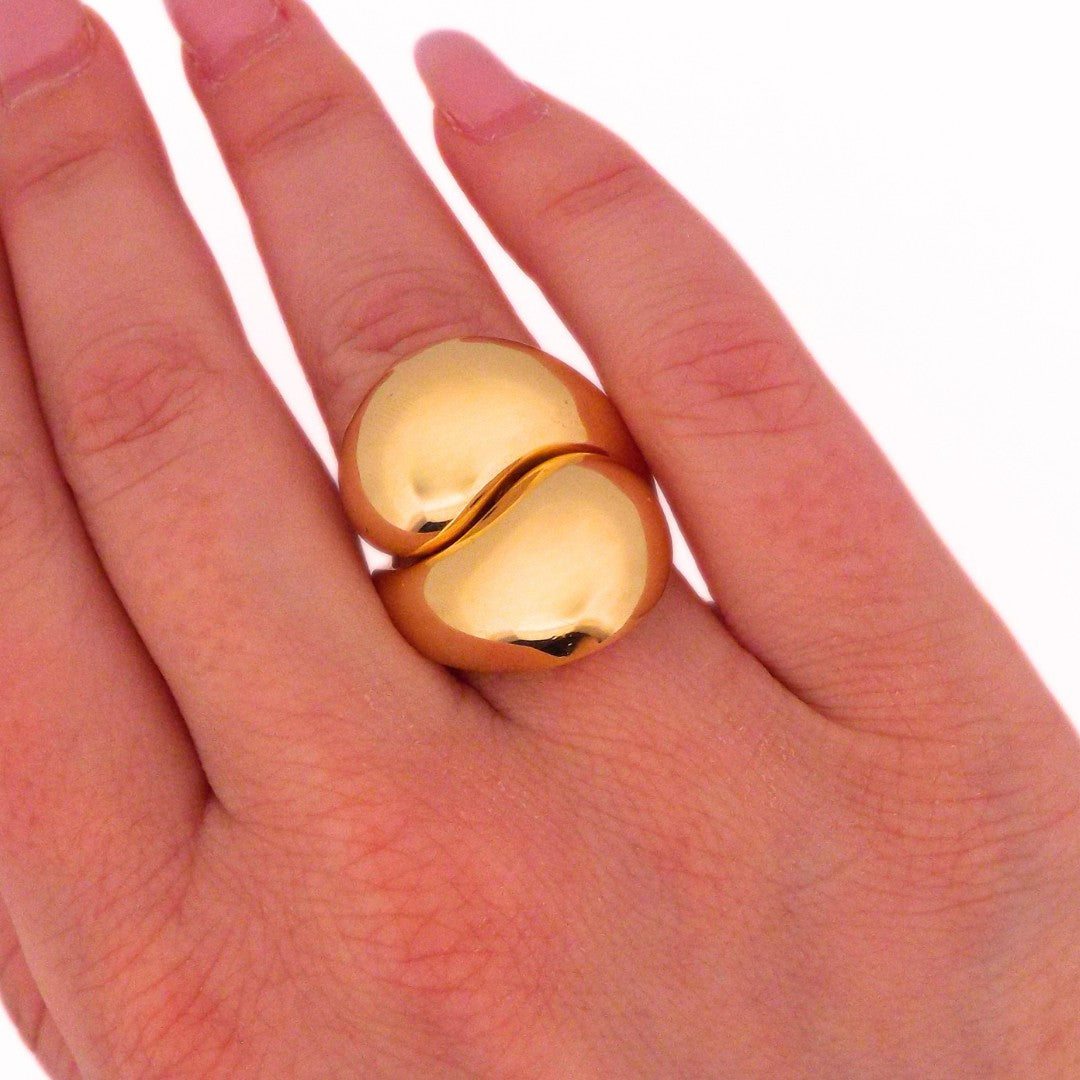 Cartier 18K 'Carmelo' Ying Yang Ring