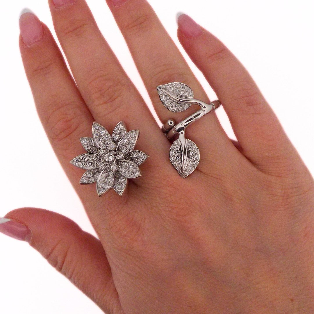 Van Cleef & Arpels Between the Finger Lotus Ring