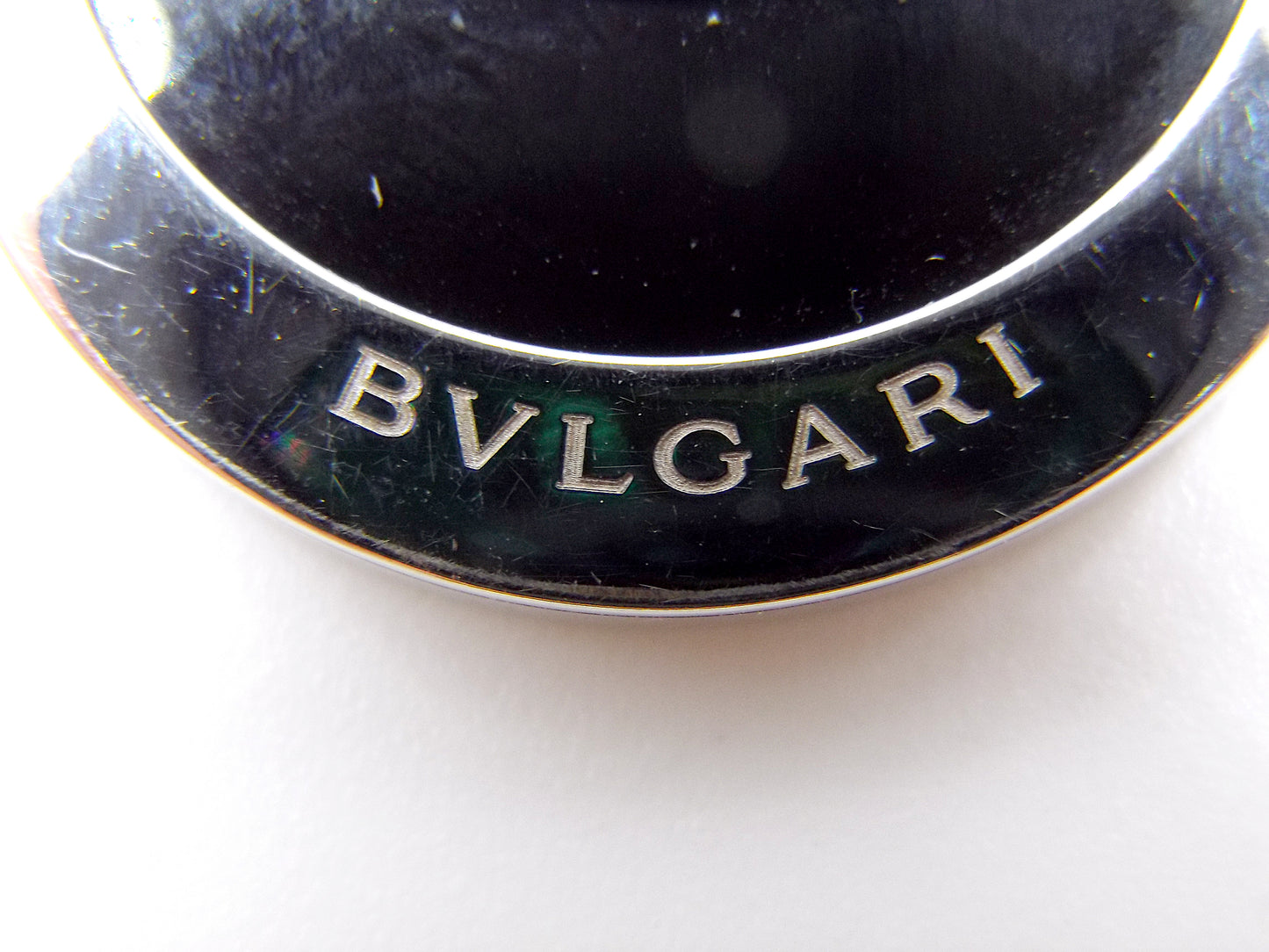 Bulgari 'Intarsio' Gold Diamond Onyx Earrings