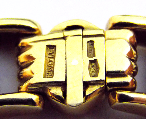 Bulgari 'Parentesi' 18K Gold and Steel Necklace