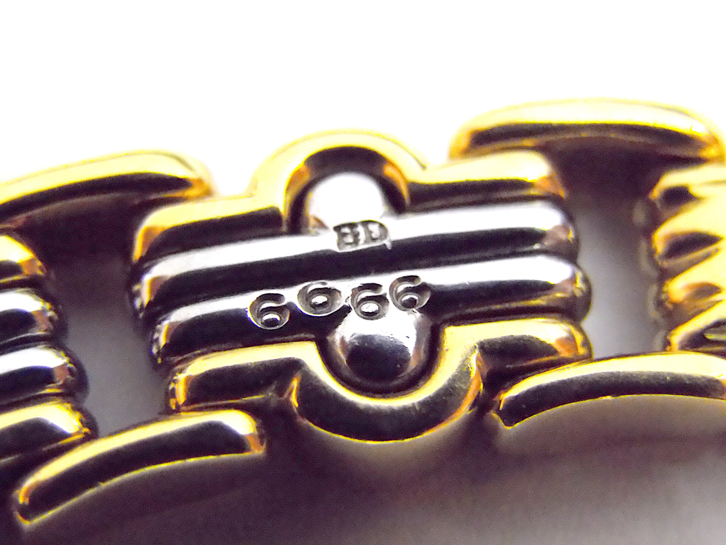 Bulgari 'Parentesi' 18K Gold and Steel Necklace