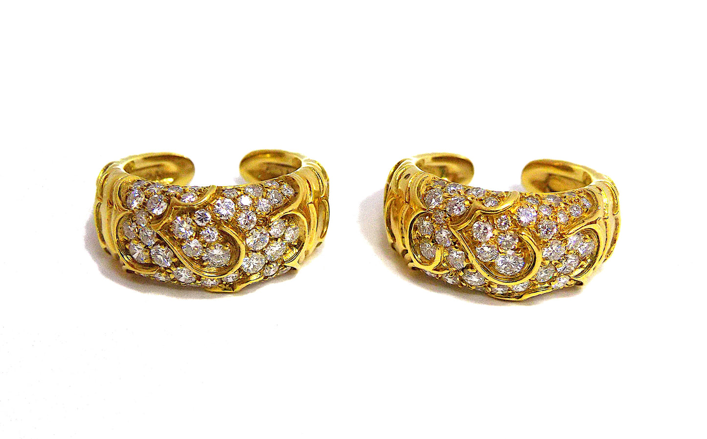 Marina B 'Onda' Diamond and Gold Rings