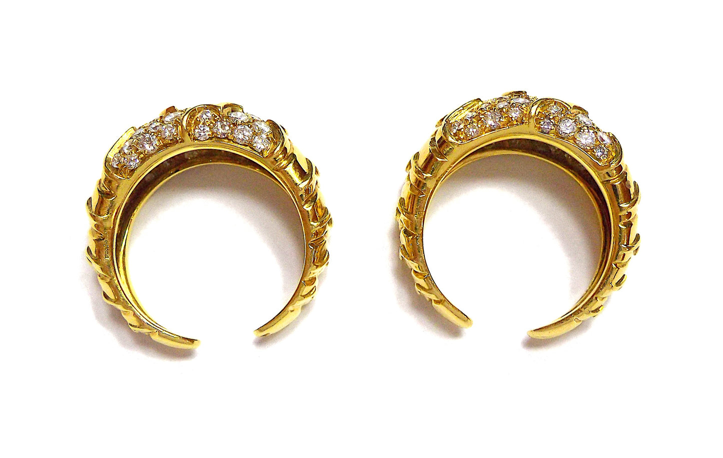 Marina B 'Onda' Diamond and Gold Rings