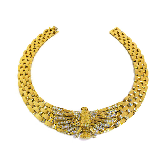 Cartier Gold and Diamond Necklace, 'America'