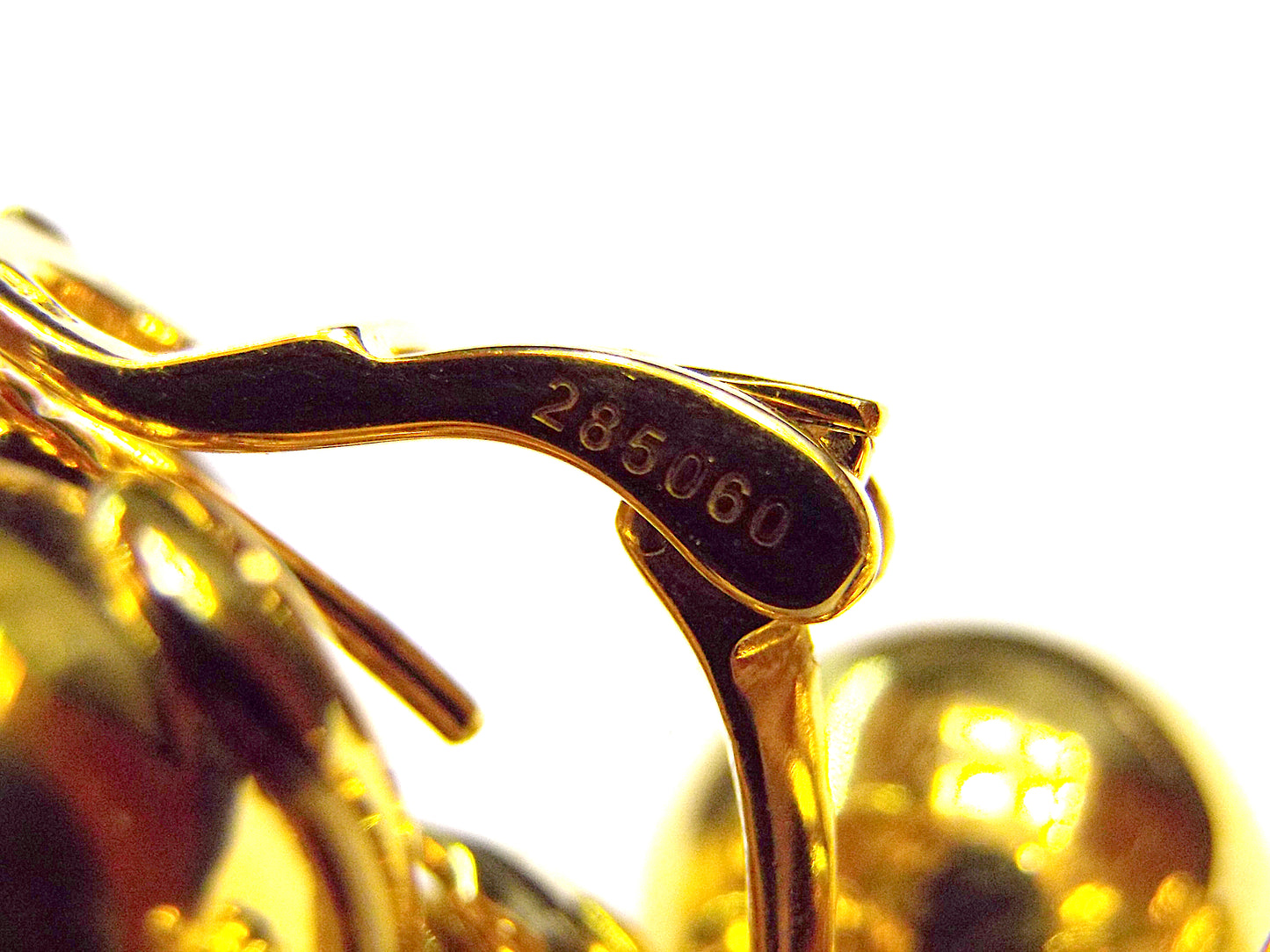Marina B 'Atomo' 18K Gold Earrings