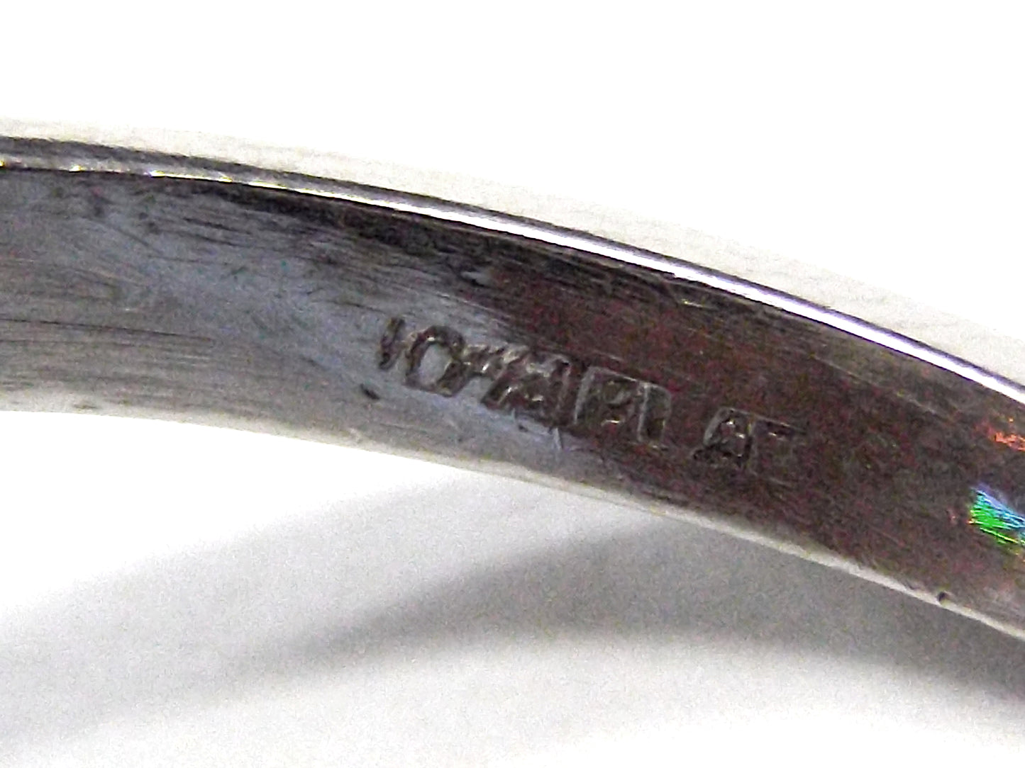 A Platinum Diamond Ring