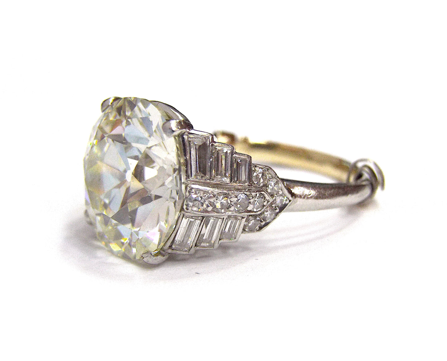 Old-European Cut Diamond Ring