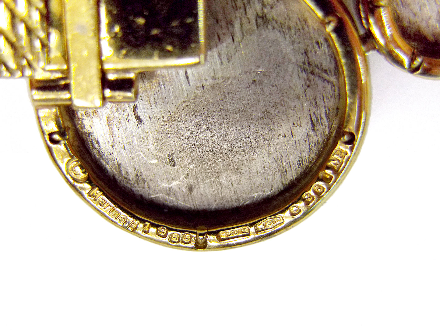 Marina B Soleil Silver Coin Necklace