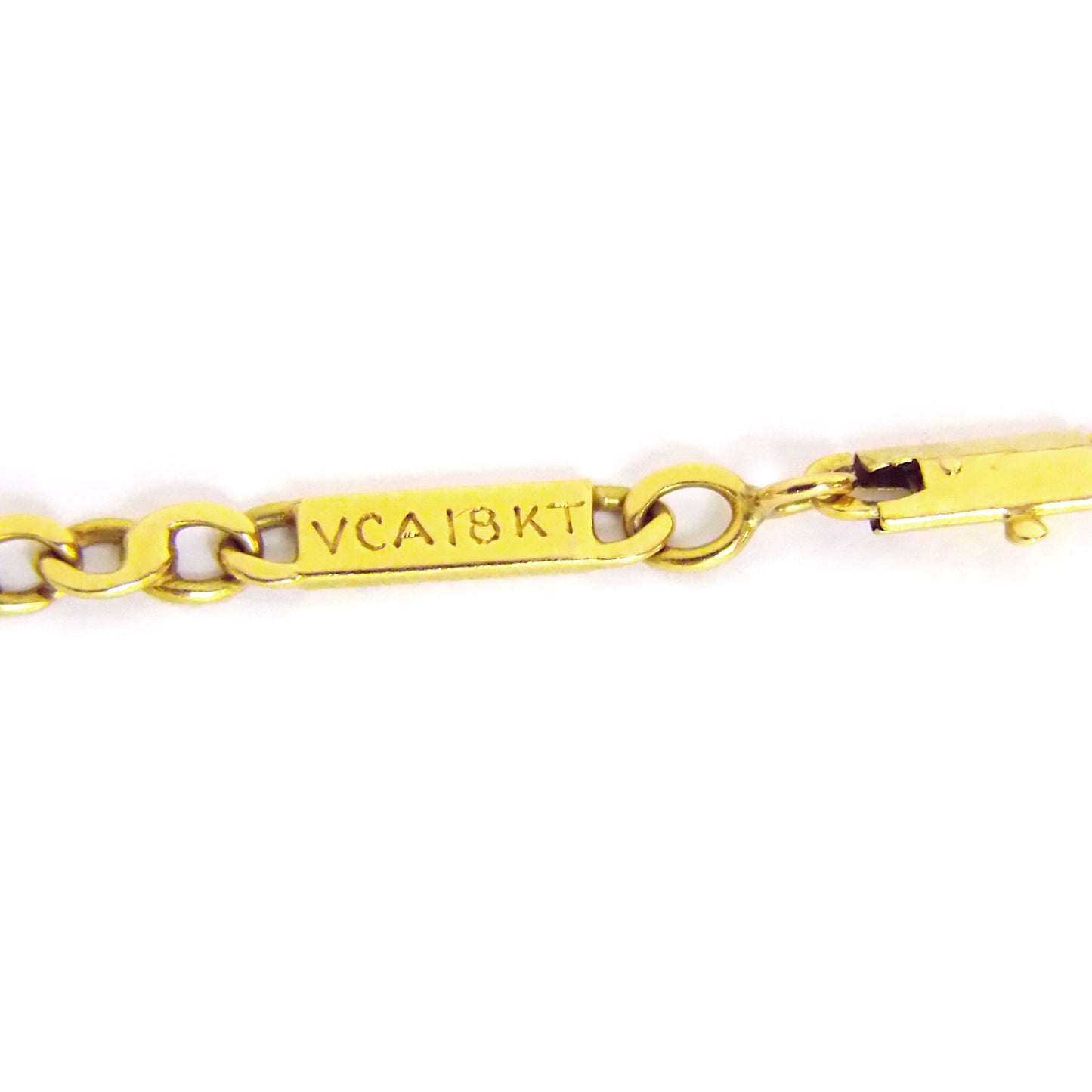 Van Cleef & Arpels Gold Malachite Gemini Pendant Necklace