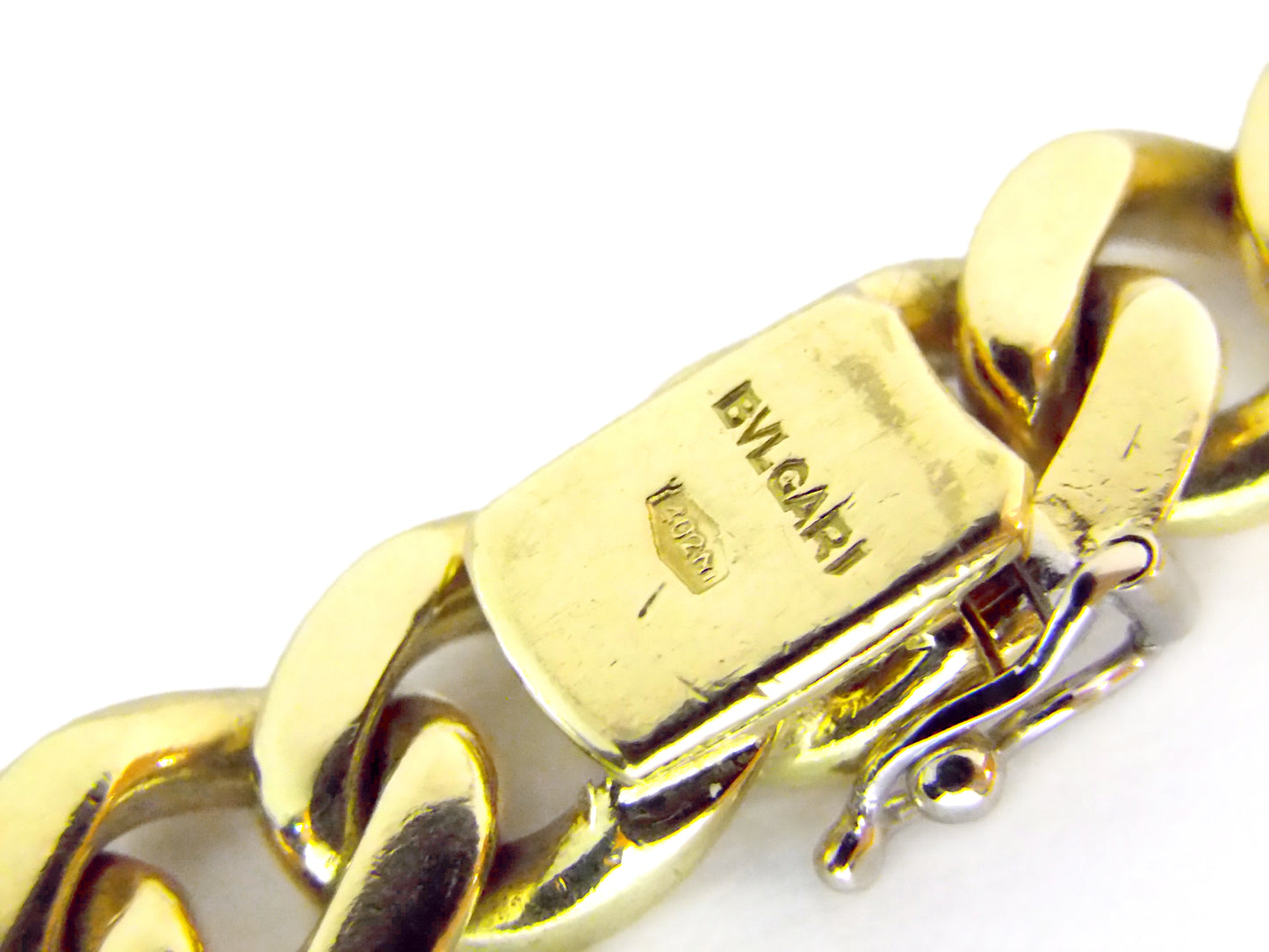 Bulgari 18K Bi-Color Gold Chain Necklace