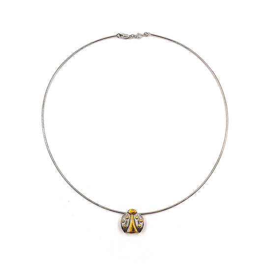 Marina B Ladybug 18K Gold Pendant Necklace