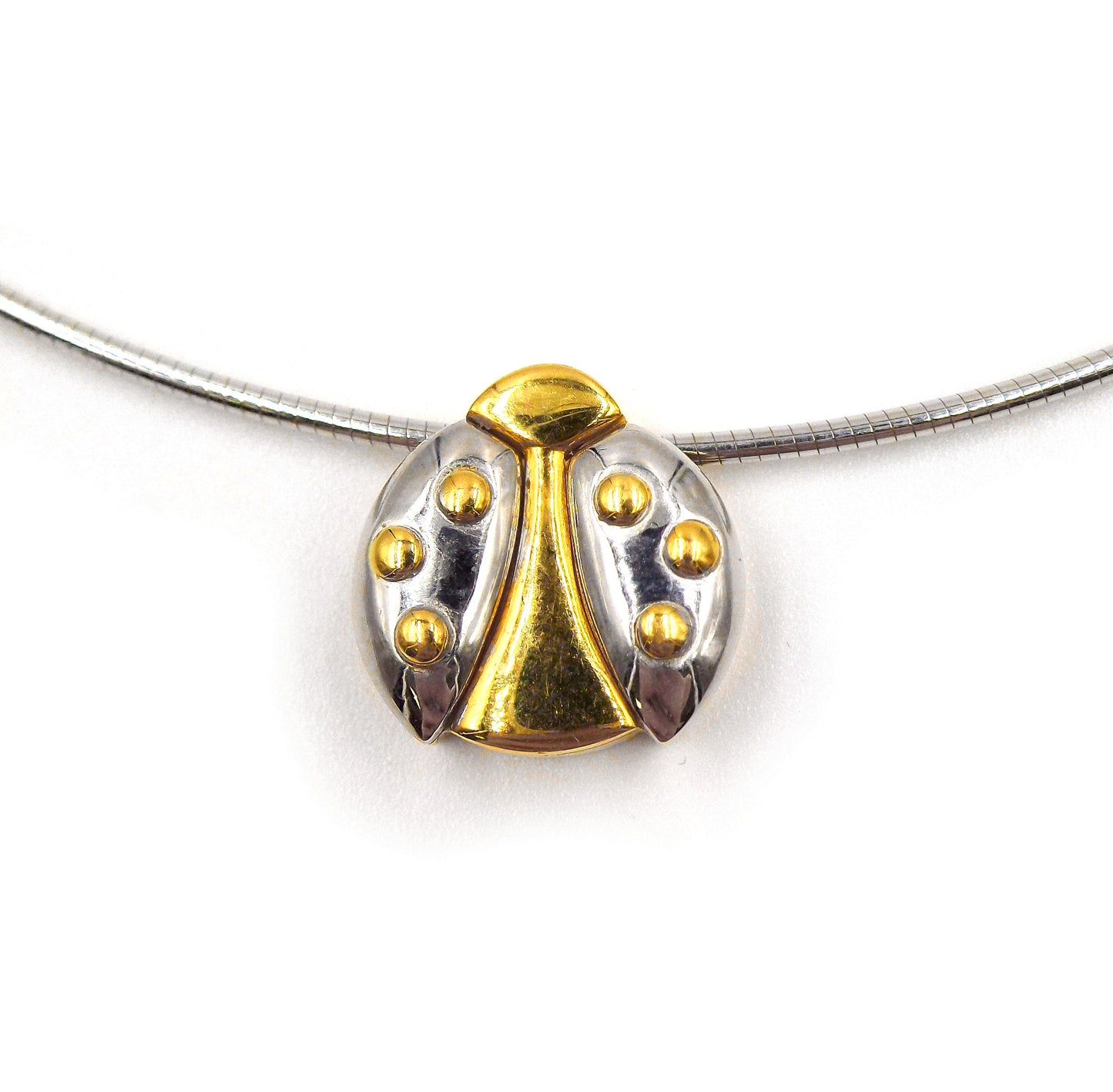 Marina B Ladybug 18K Gold Pendant Necklace