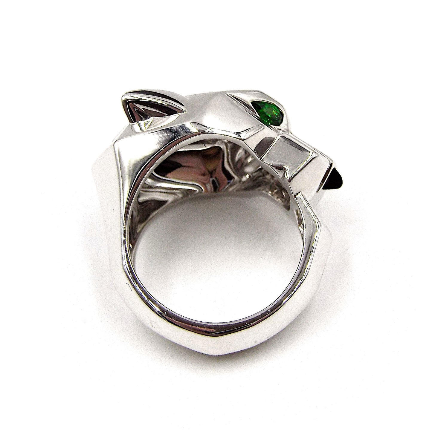Cartier Panthere 18K White Gold Ring