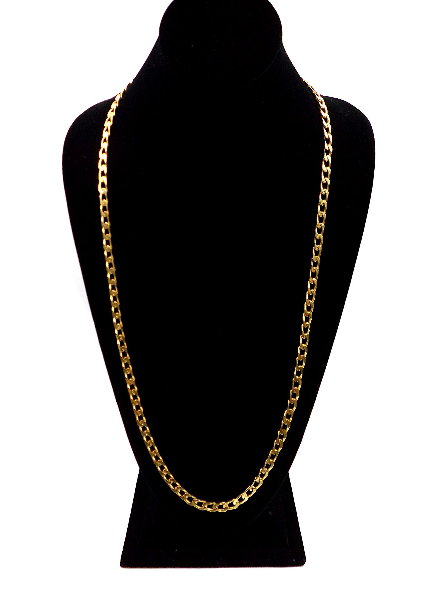 Bulgari 18K Yellow Gold Long Curb Link Chain Necklace