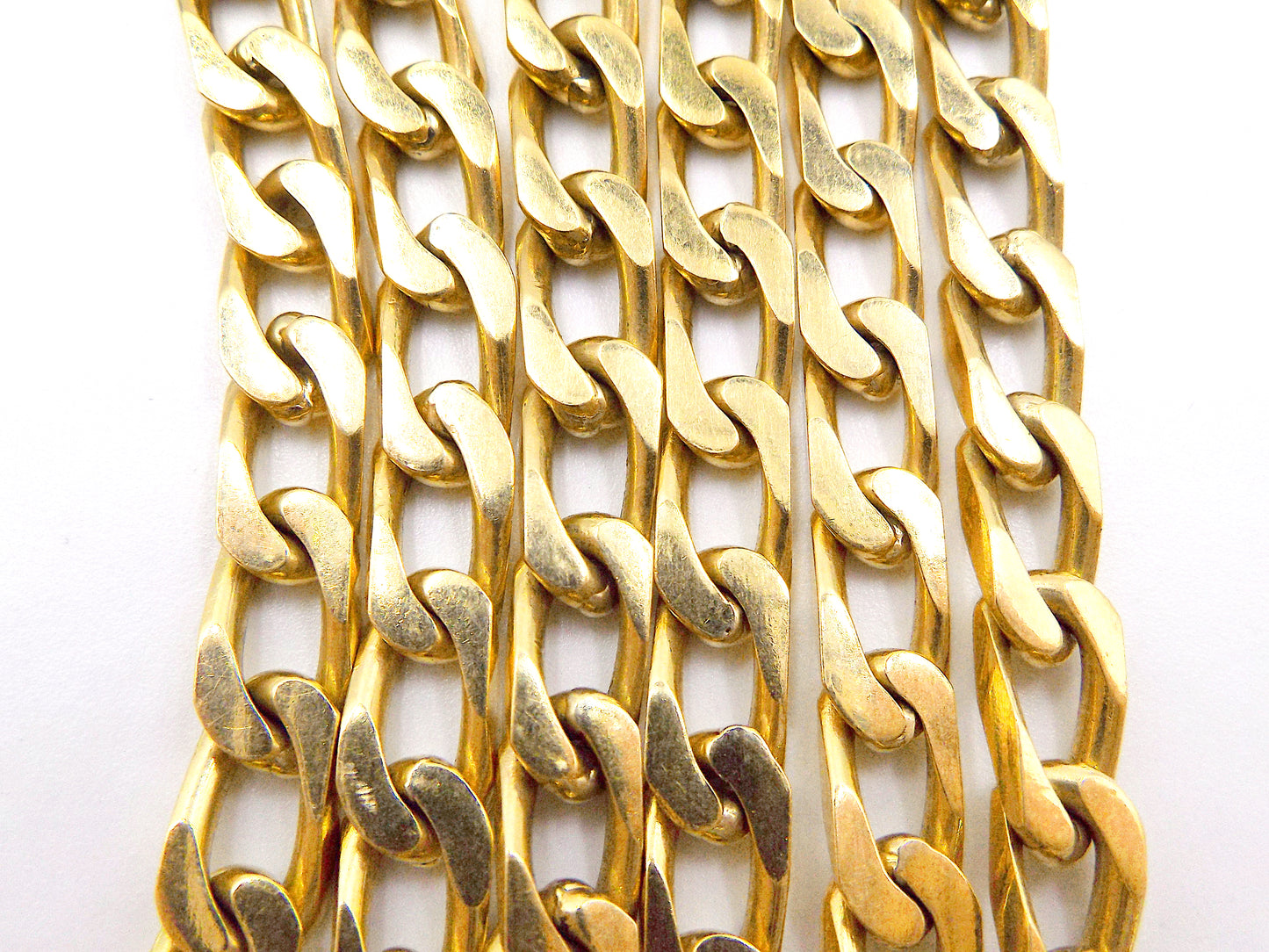 Bulgari 18K Yellow Gold Long Curb Link Chain Necklace