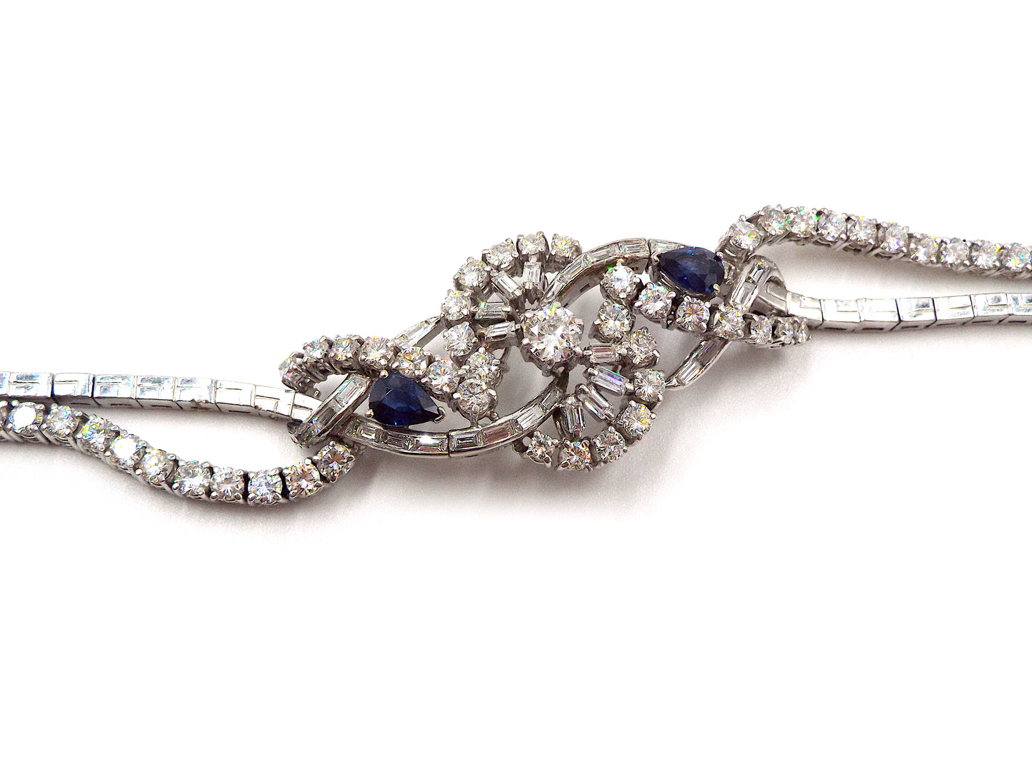 Sapphire Diamond Bracelet