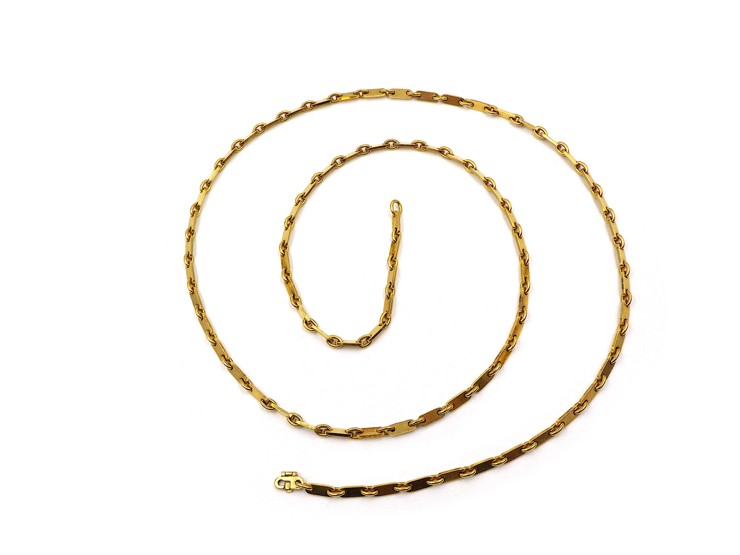 Cartier Gold Long Chain Necklace