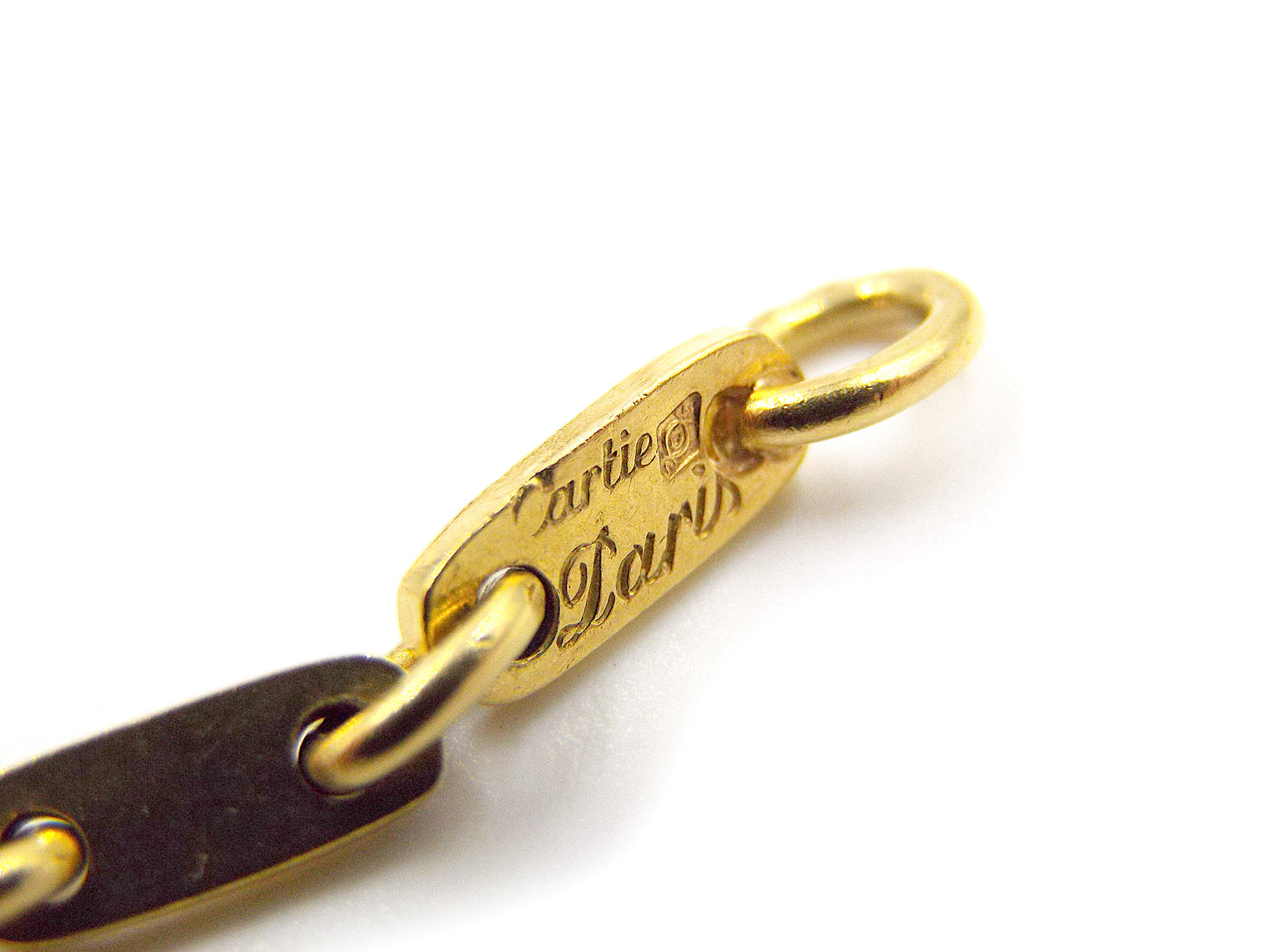 Cartier Gold Long Chain Necklace