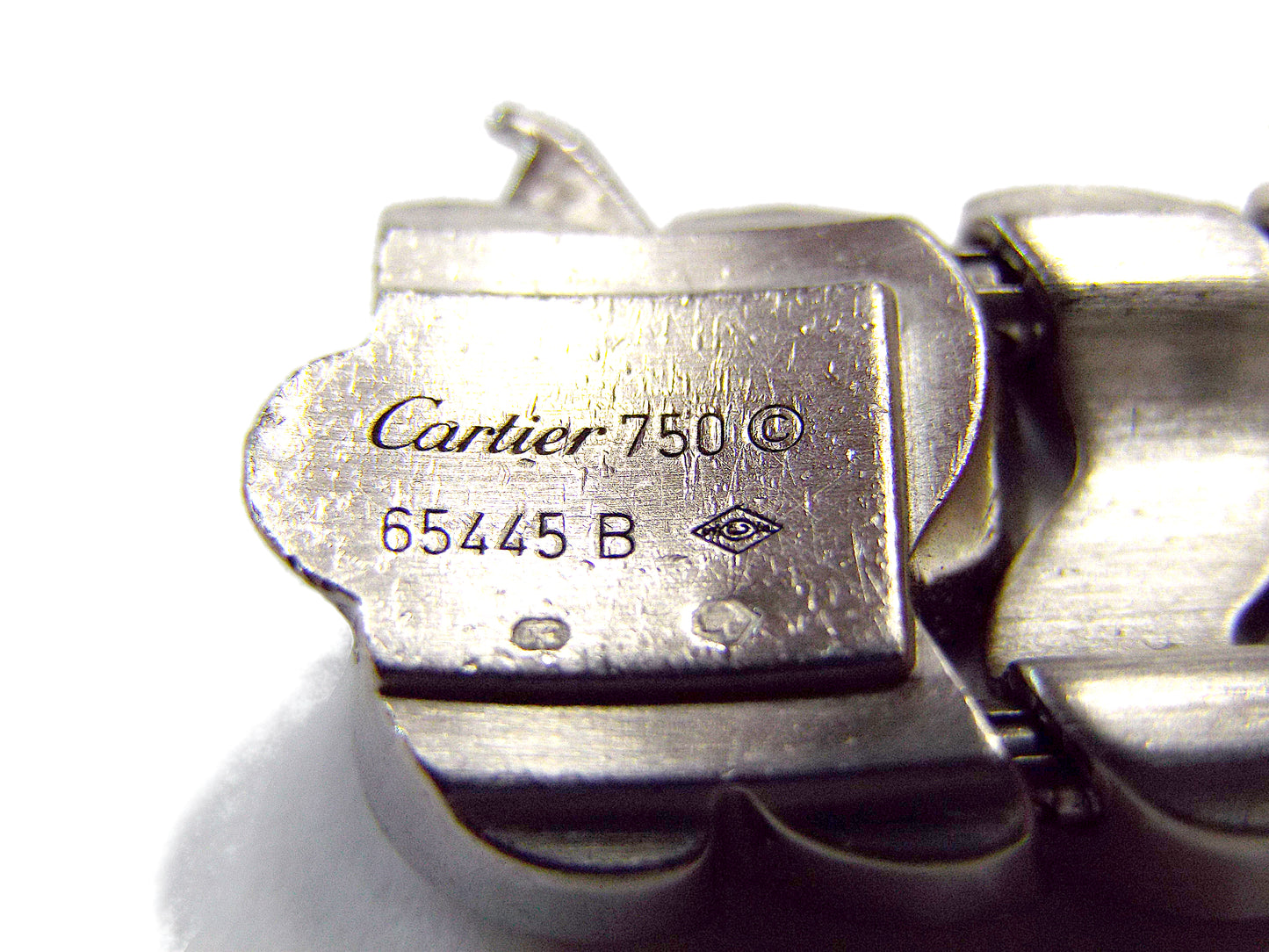 Cartier La Dona 18K White Gold Diamond Bracelet