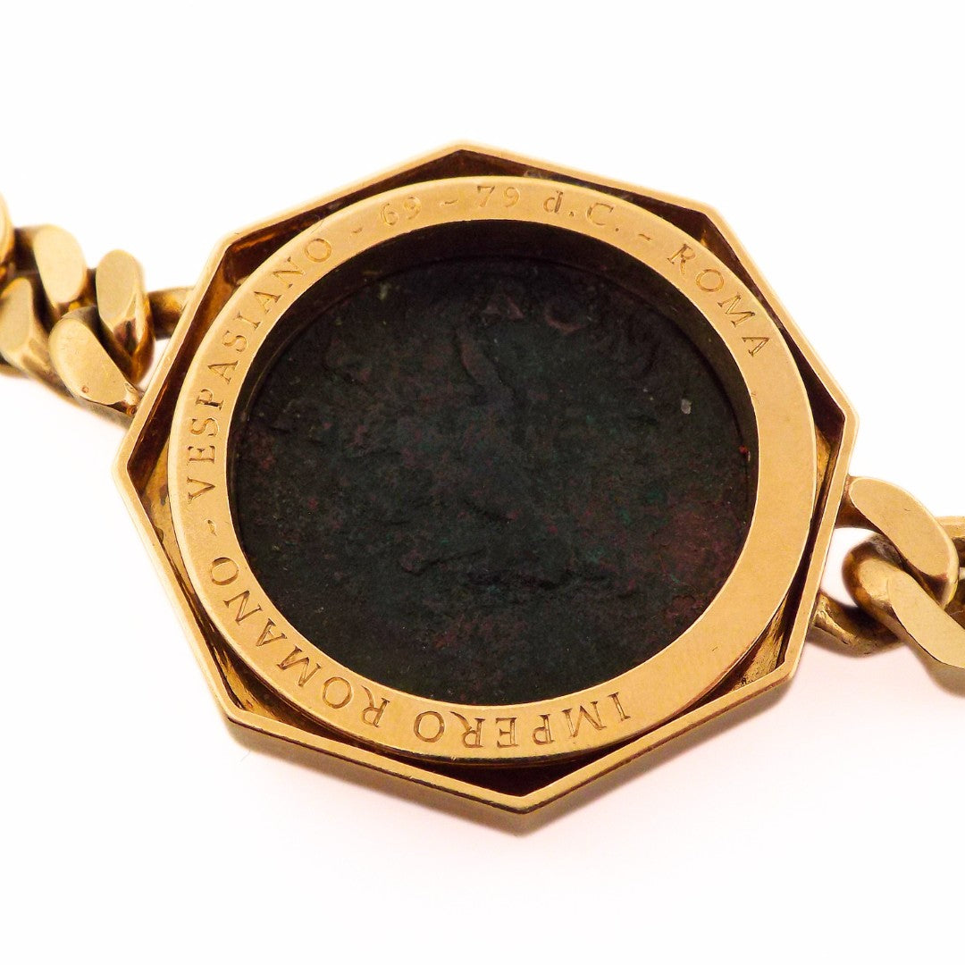 Bulgari 18K 6-Coin 'Monete' Chain Necklace