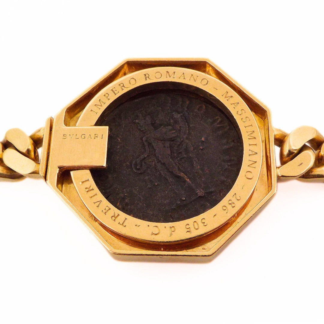 Bulgari 18K 6-Coin 'Monete' Chain Necklace