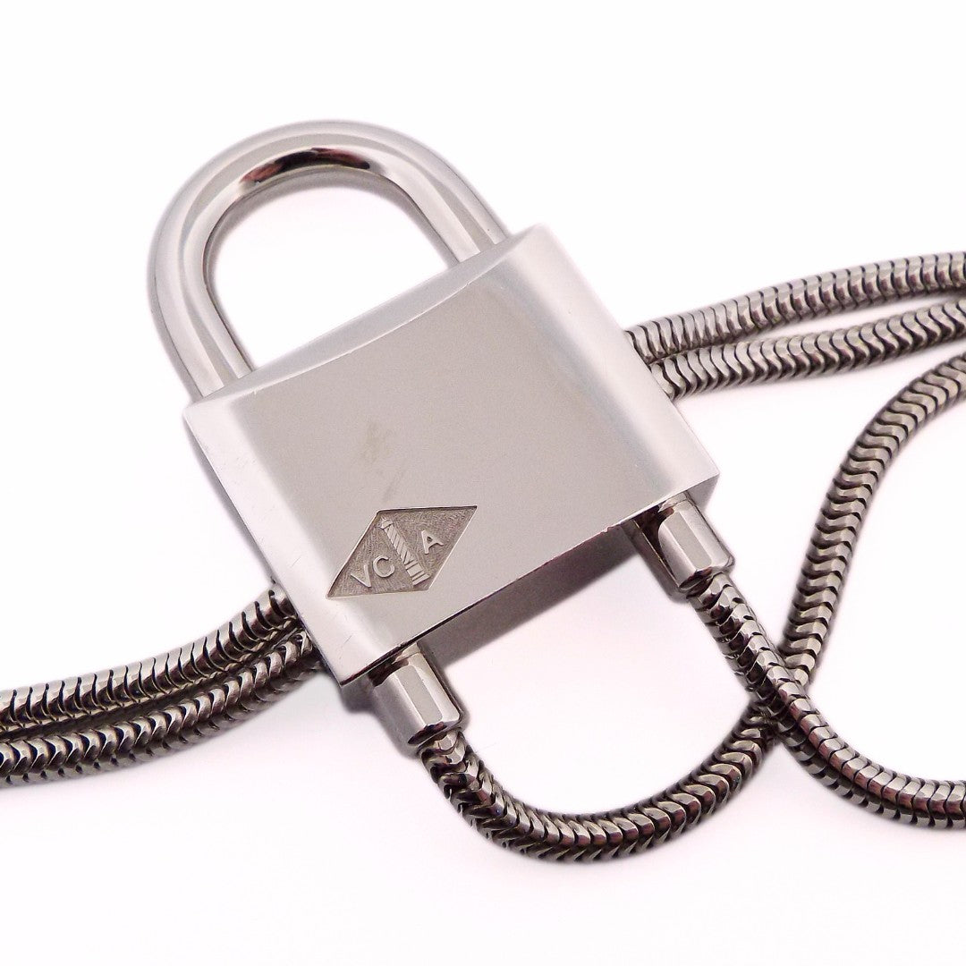 Van Cleef & Arpels 18K 'Cadenas' White Gold Necklace
