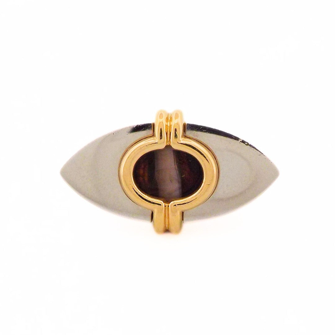 Bulgari 18K Platinum Cameo Ring