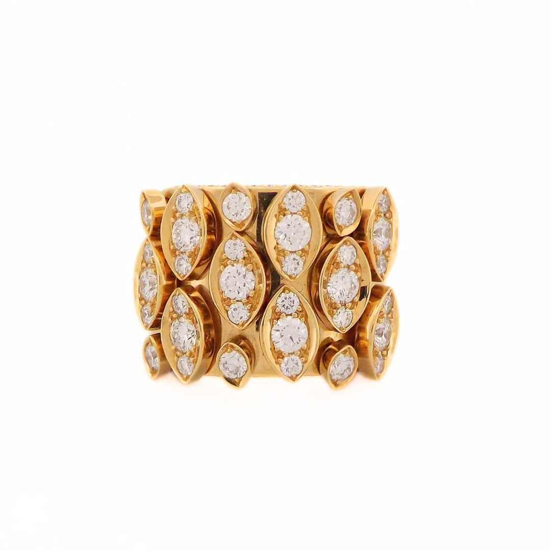 Cartier 18K Yellow Gold Diamond 'Diadea' Ring
