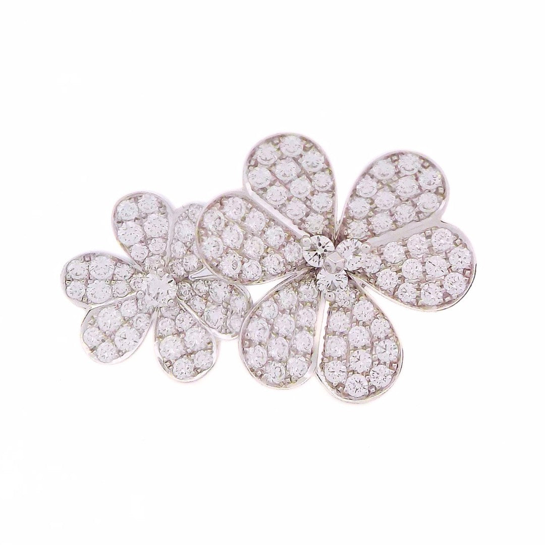 Van Cleef & Arpels 18K 'Frivole' Between the Finger Ring SZ 49