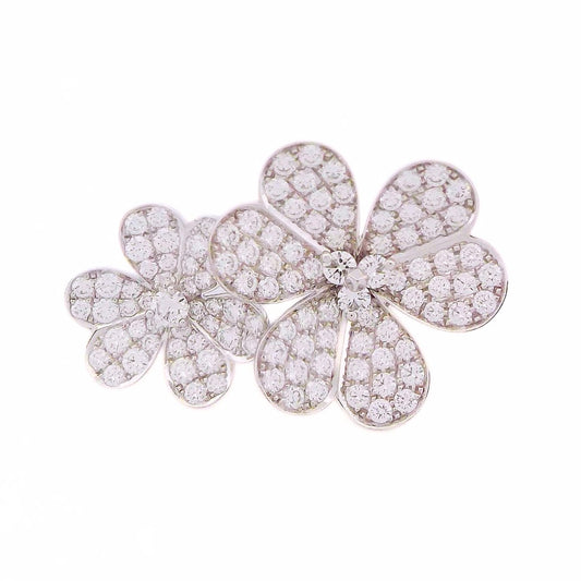 Van Cleef & Arpels 18K 'Frivole' Between the Finger Ring SZ 49
