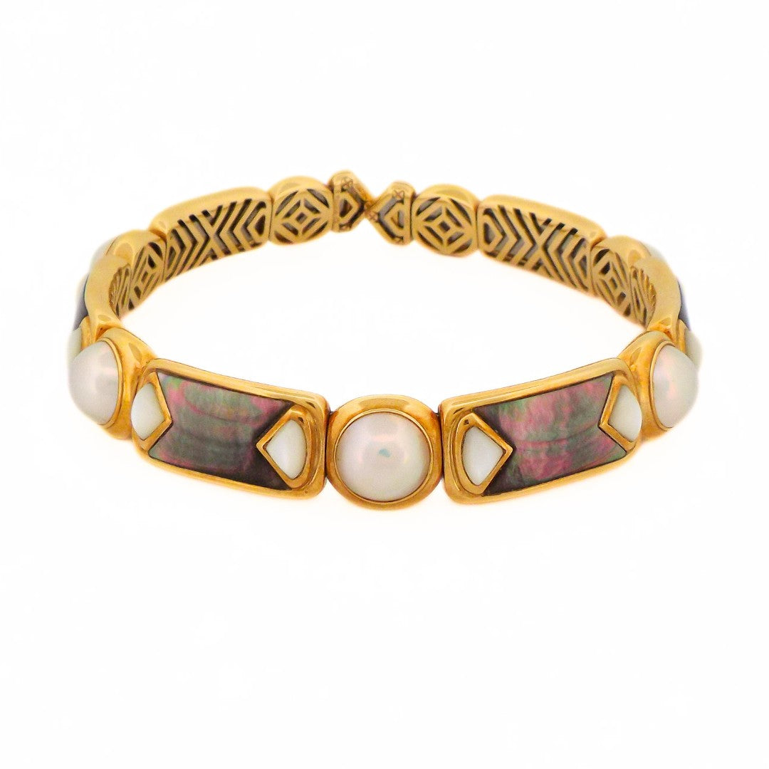 Marina B Mother of Pearl Choker Necklace