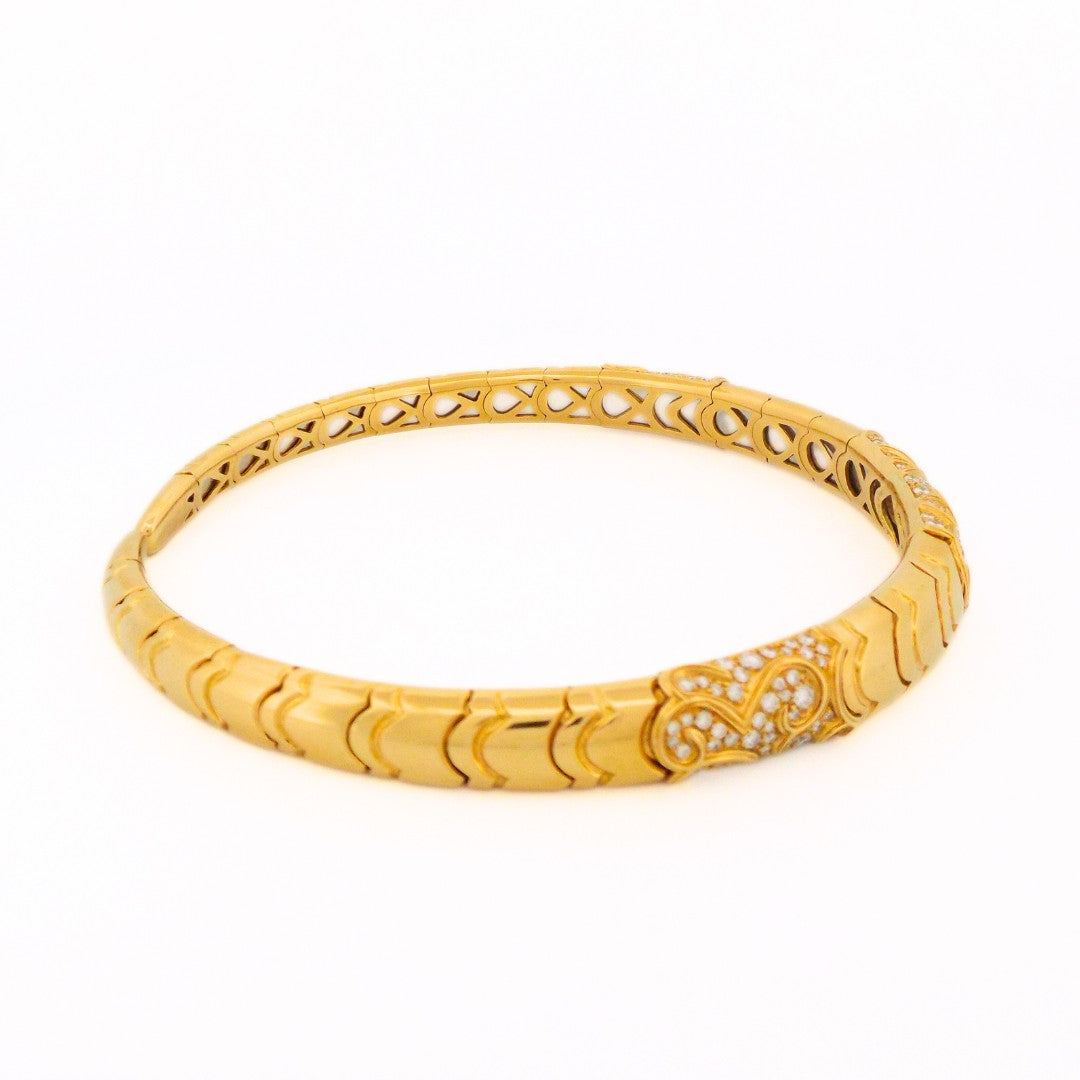 Marina B 'Onda' 18K Diamond Choker Necklace