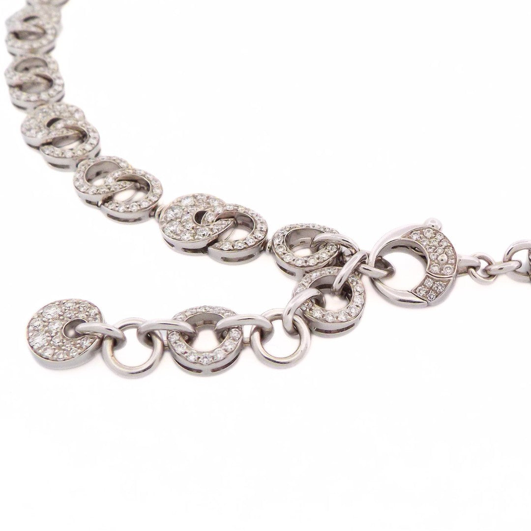 Bulgari 18K Diamond 'Cerchi' Necklace