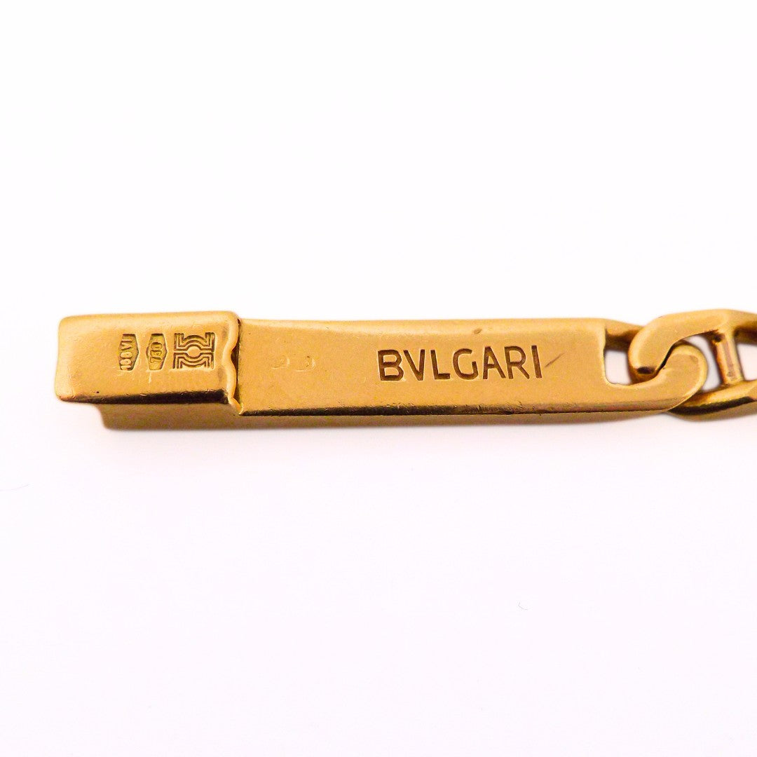 Bulgari 18K Gold Long Chain Necklace