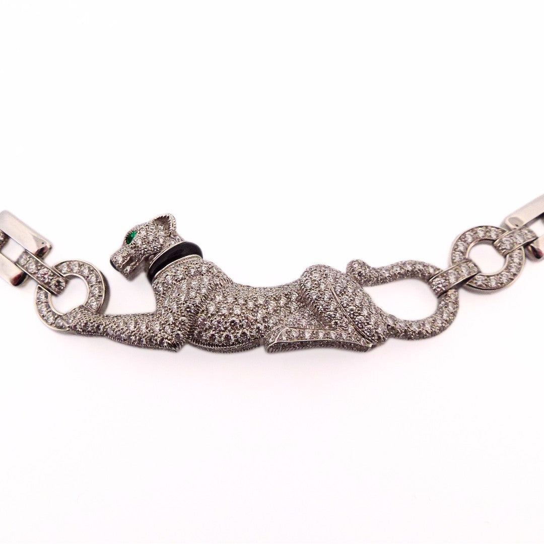 Cartier Diamond Gem-Set 'Panthere de Cartier" Necklace, France