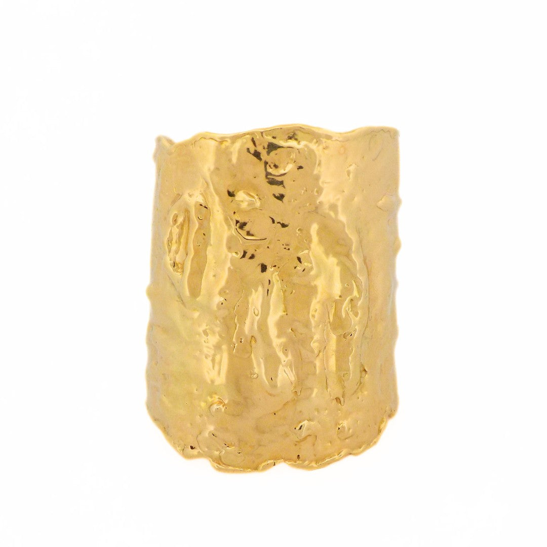 Van Cleef & Arpels 18K Gold 'Etruscan Inspiration' Cuff Bracelet