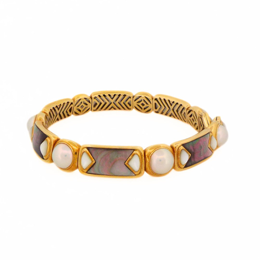 Marina B Mother of Pearl Choker Necklace