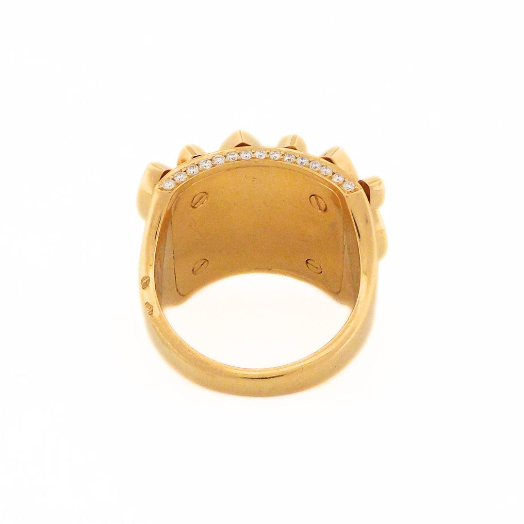 Cartier 18K Yellow Gold Diamond 'Diadea' Ring
