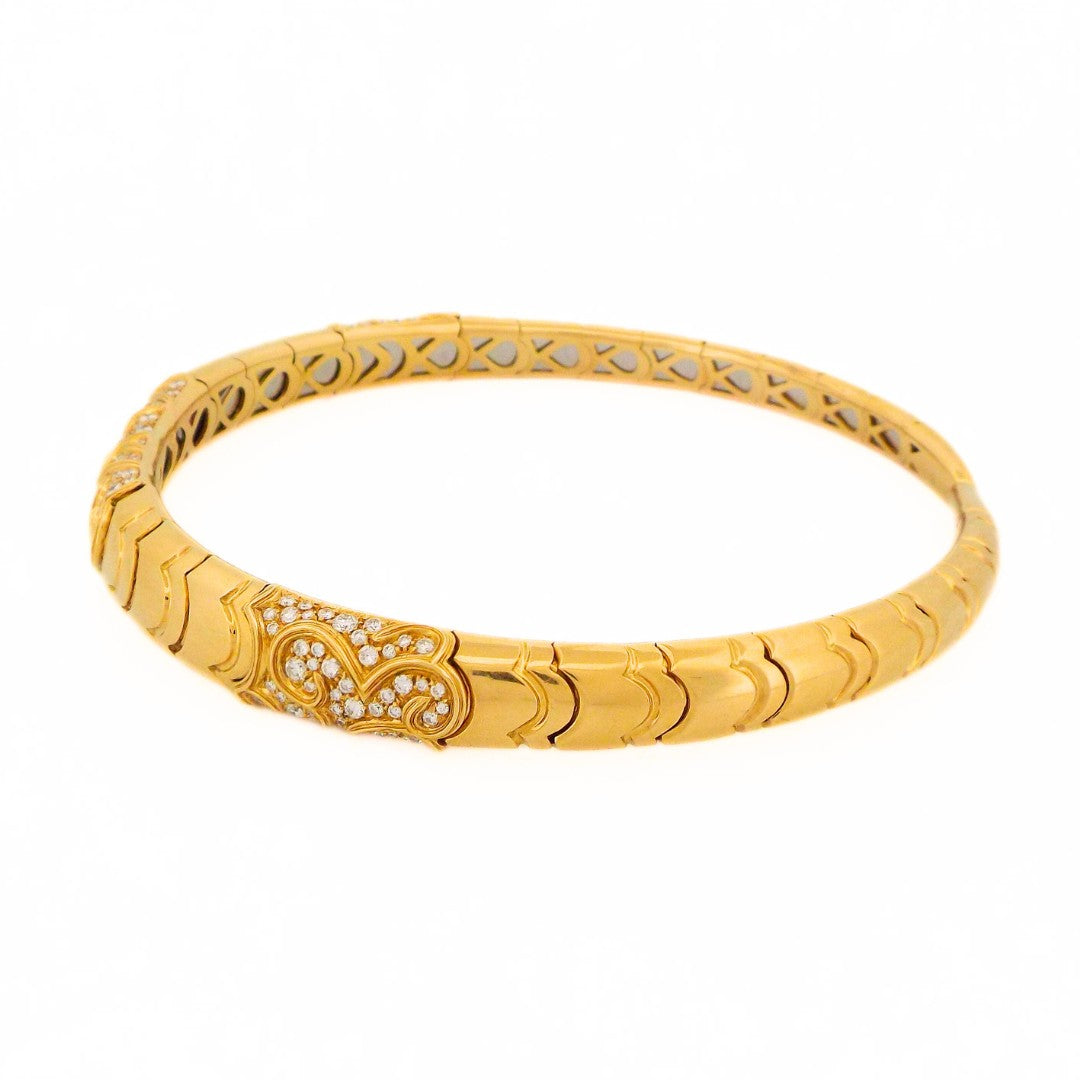 Marina B 'Onda' 18K Diamond Choker Necklace