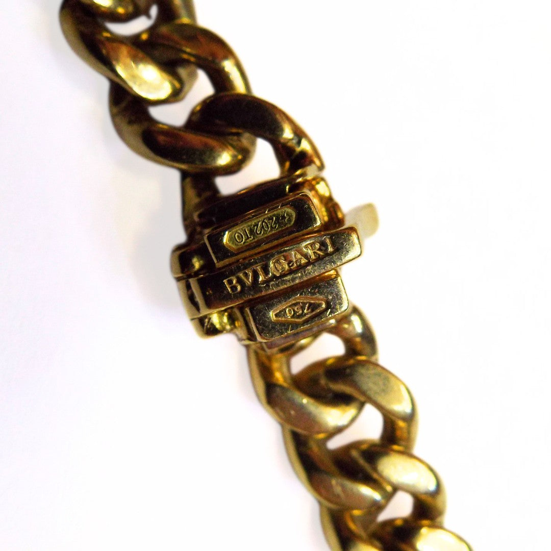 Bulgari 18K 9-Coin Monete Chain Necklace