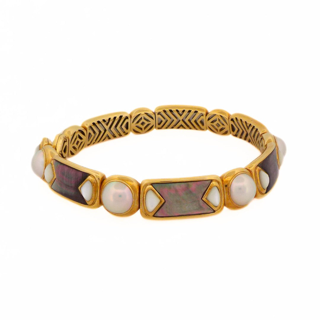 Marina B Mother of Pearl Choker Necklace