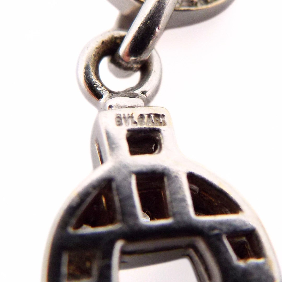Bulgari 18K White Gold Diamond Necklace