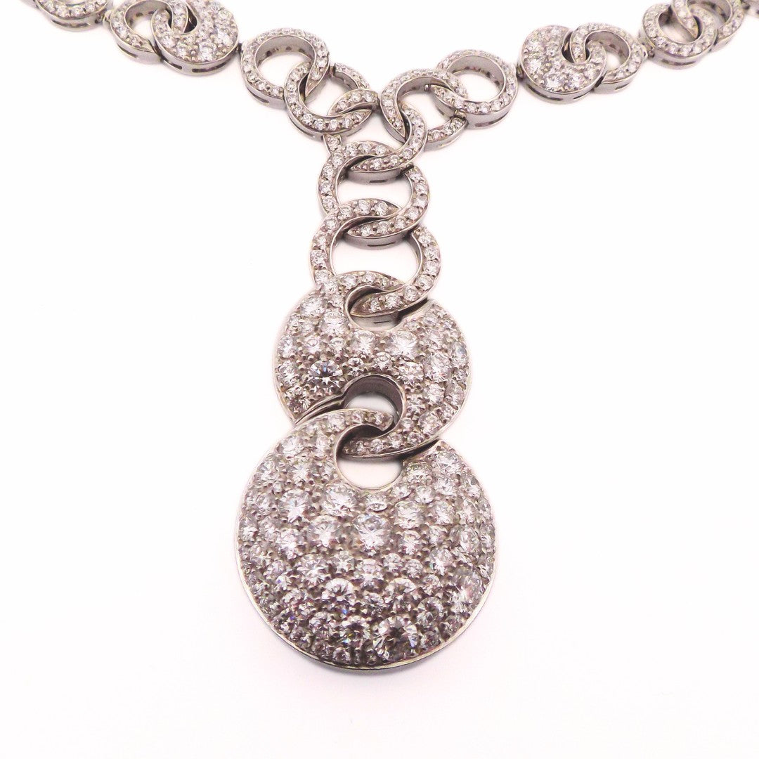 Bulgari 18K Diamond 'Cerchi' Necklace