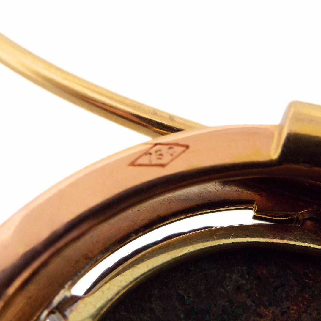 Bulgari 18K Monete Torque Necklace