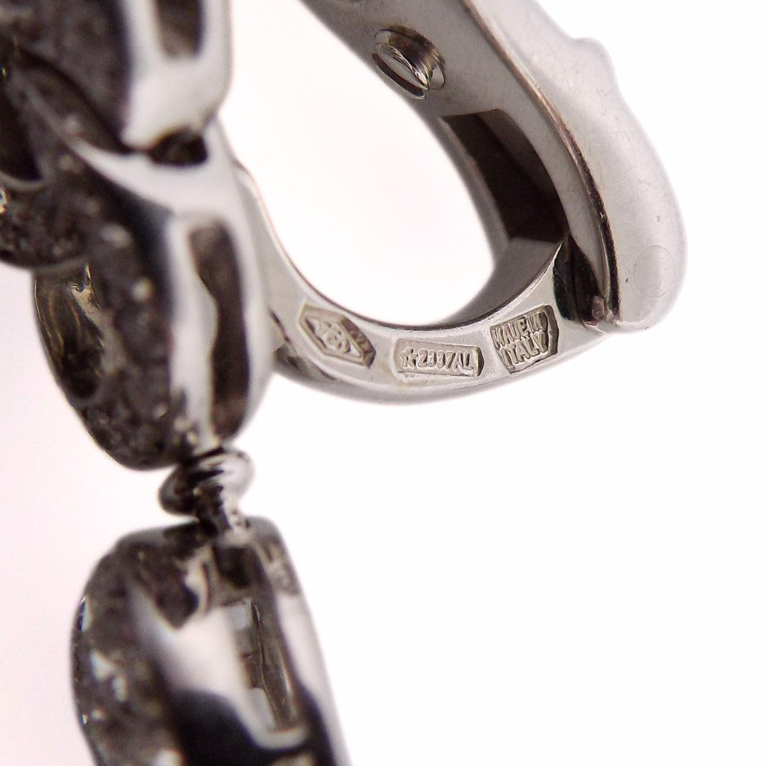 Bulgari 18K Diamond 'Cerchi' Earrings