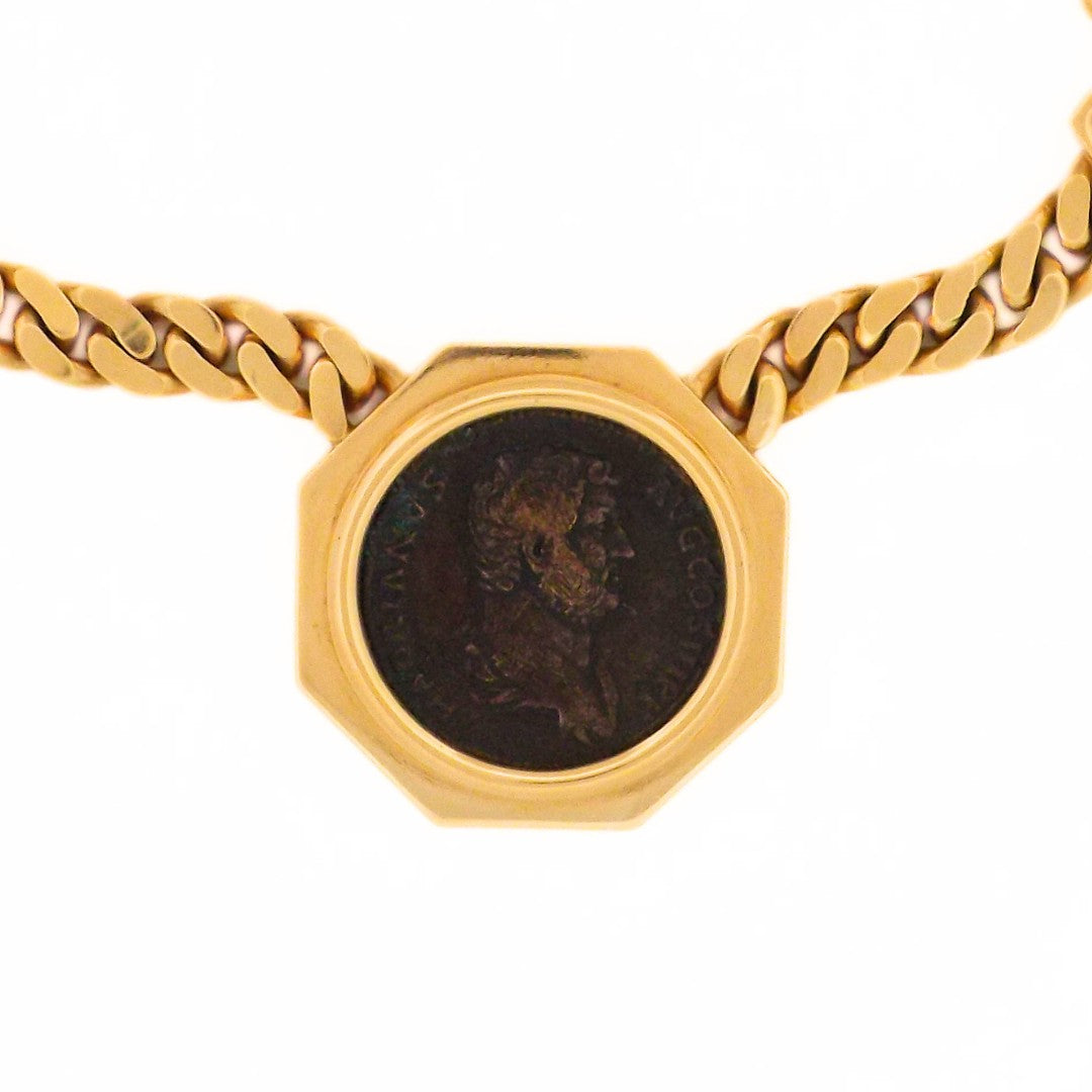 Bulgari 18K 6-Coin 'Monete' Chain Necklace