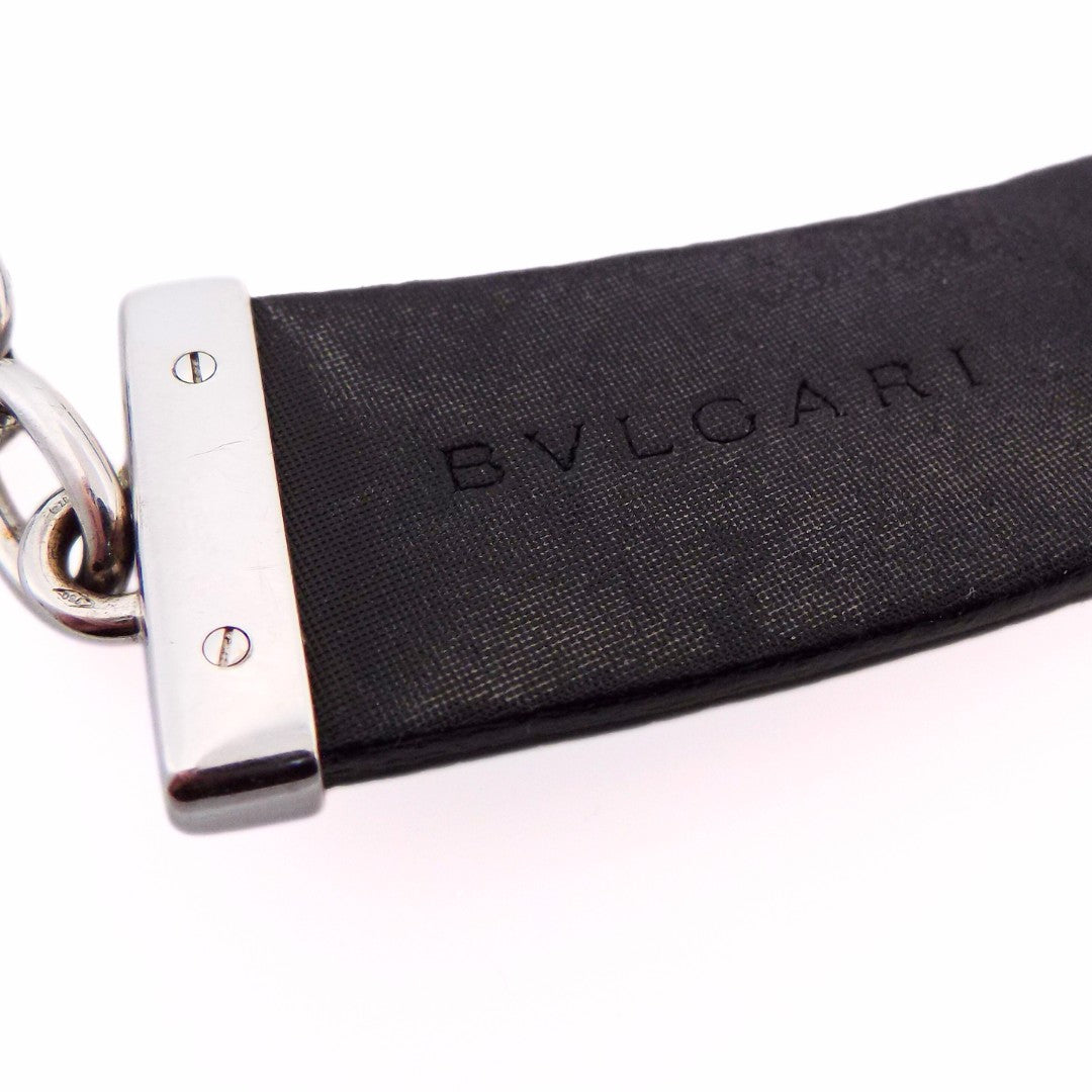 Bulgari 18K White Gold Stingray Mother-of-Pearl Choker Necklace